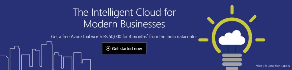 DotnetReference's tweet image. Get free #Azure trial worth ₹50,000 and #webinar series - dotnetreference.com/news/get-free-…