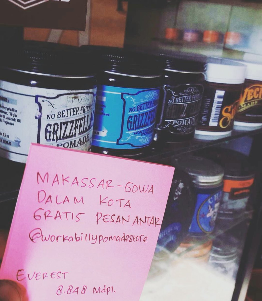 Happy weekend bro! Yang butuh pomade hubungi kita ya 💃💃💃