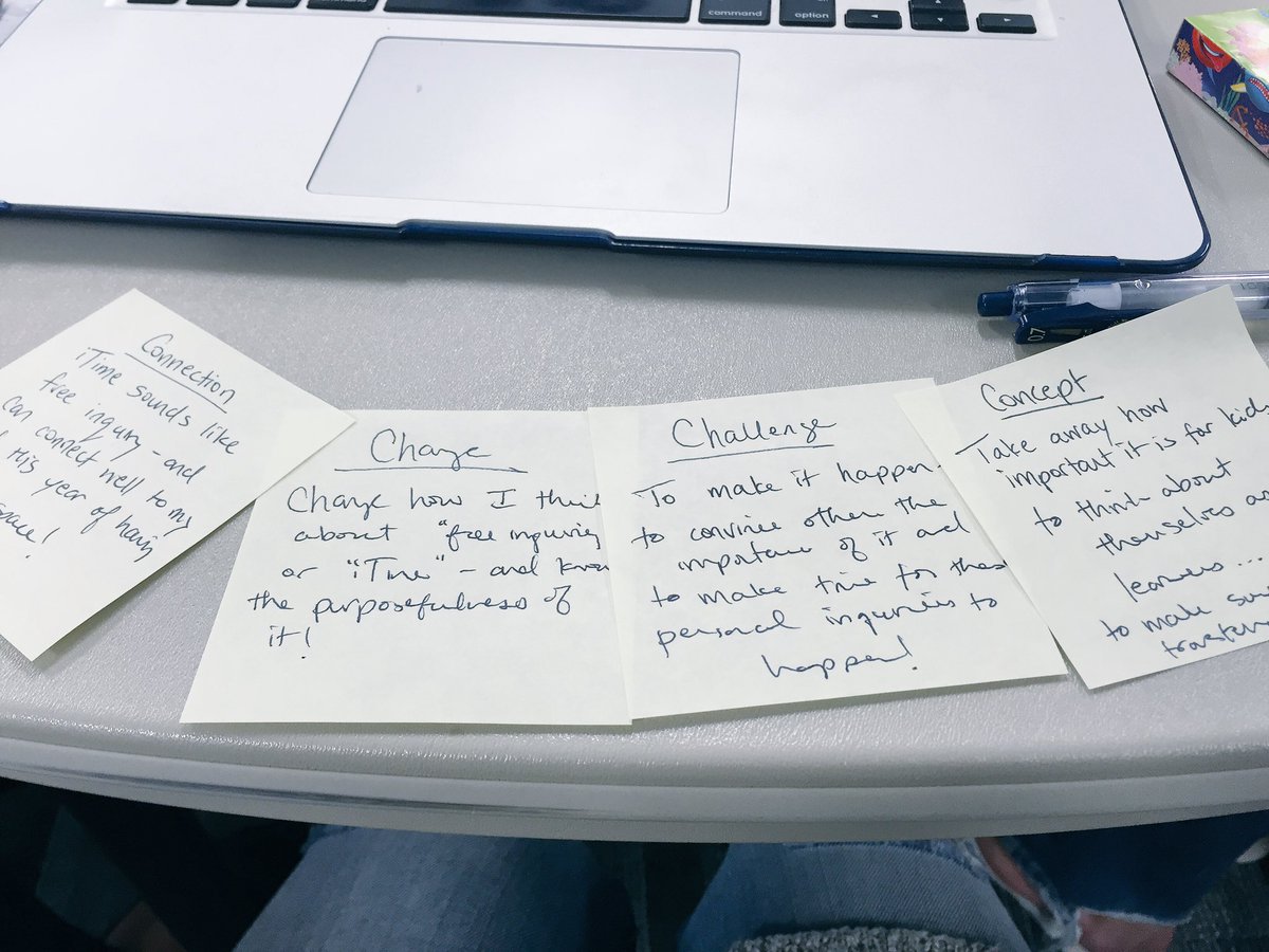 Ms_kHansen's tweet image. Four C&apos;s #change #connection#concept #challenge #whatdidilearn #kathsing #professionaldevelopment #teacher
