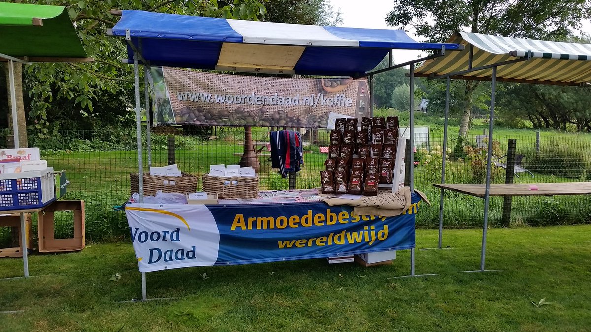 WD_Woerden's tweet photo. Kom gezellig langs op de nazomermarkt in Waarder  (Oosteinde 8). Volop eerlijke Woord en Daad koffie verkrijgbaar. https://t.co/HIPxUTE7X4