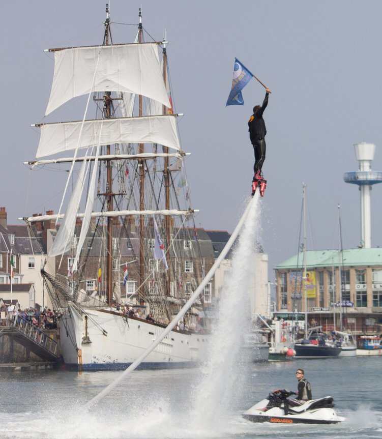 Looking forward to a day at Waterfest #Weymouth with The @wessexfm team @waterfestwey