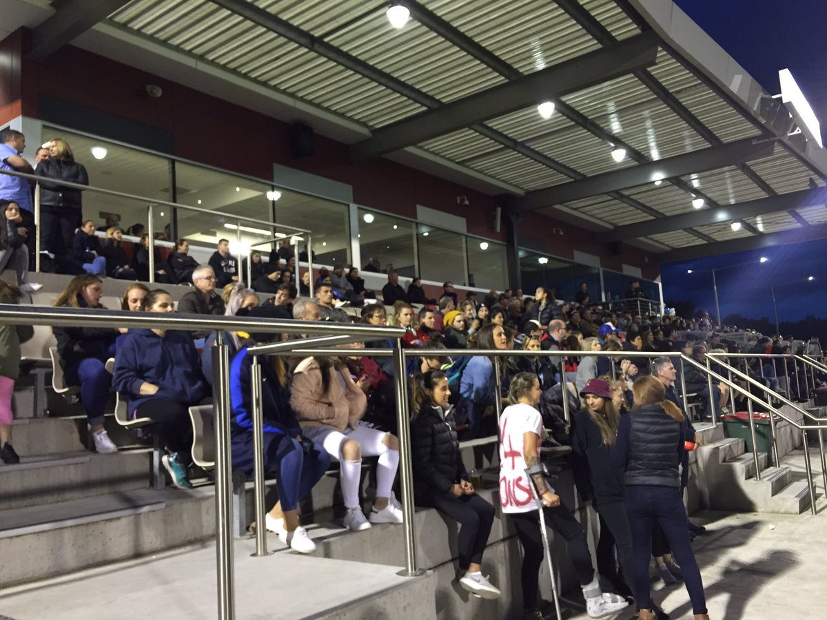 KimonTaliadoros's tweet photo. Incredible crowd and atmosphere here at @nplwvictoria Final. @gufootball 1 @cusc2016 2 Xtratime #ABDStadium https://t.co/KxgcxzAvaB
