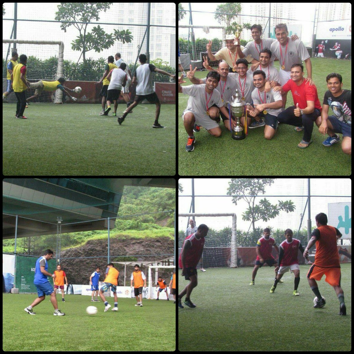 KickForAll's tweet photo. Petrofac had their Inter-departmental football tournament at Kick, Powai!
#kickforall #football #play #goal #game https://t.co/VRwrL67jGB