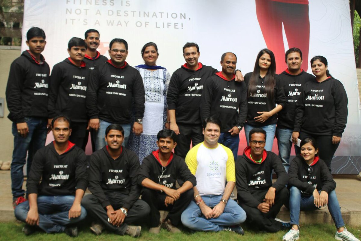 CYHinjewadi's tweet photo. Kickoff of #Stepathlon2016 at @MarriottSTEPune with a 7km walk. #Punr #CYHinjewadi #TakeCare #Stepisode6 https://t.co/jymmSzYfeH
