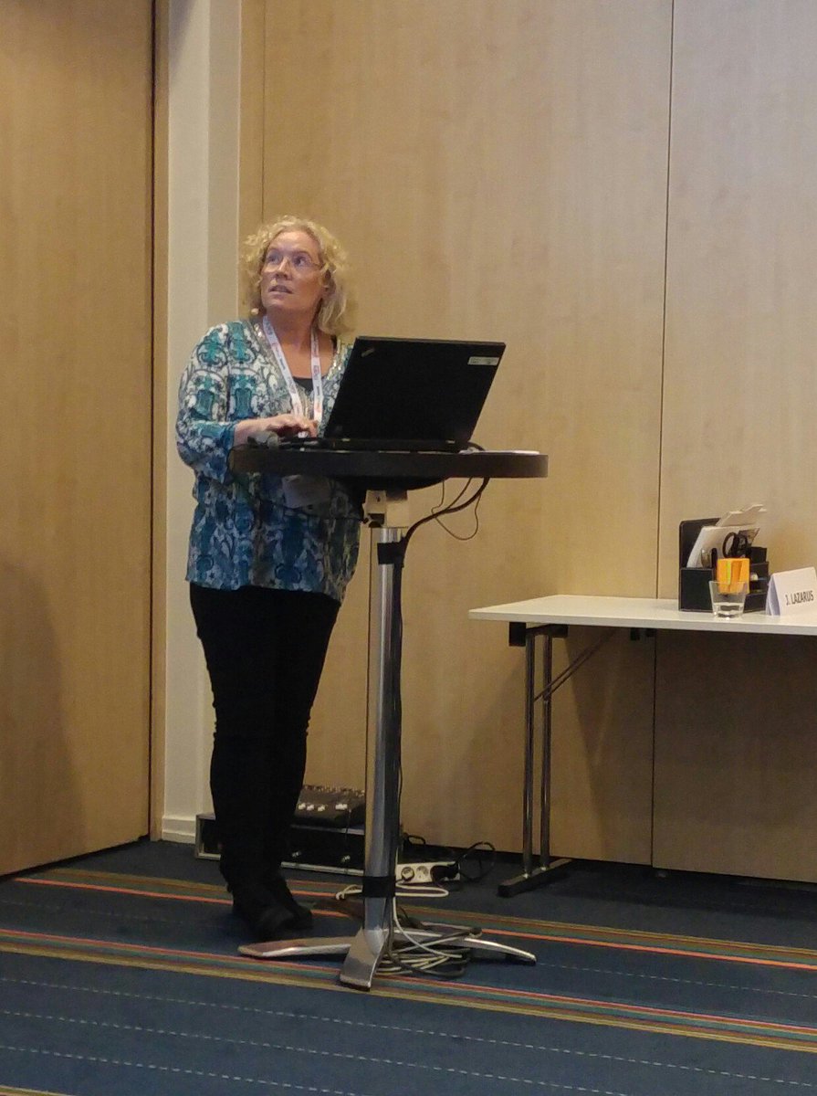 EUthyroid_H2020's tweet photo. Lisbeth Dahl reports @IGN_ICCIDD satellite #ETA2016 on problems with major Norwegian source of iodine: milk https://t.co/HfDOvbfrEa