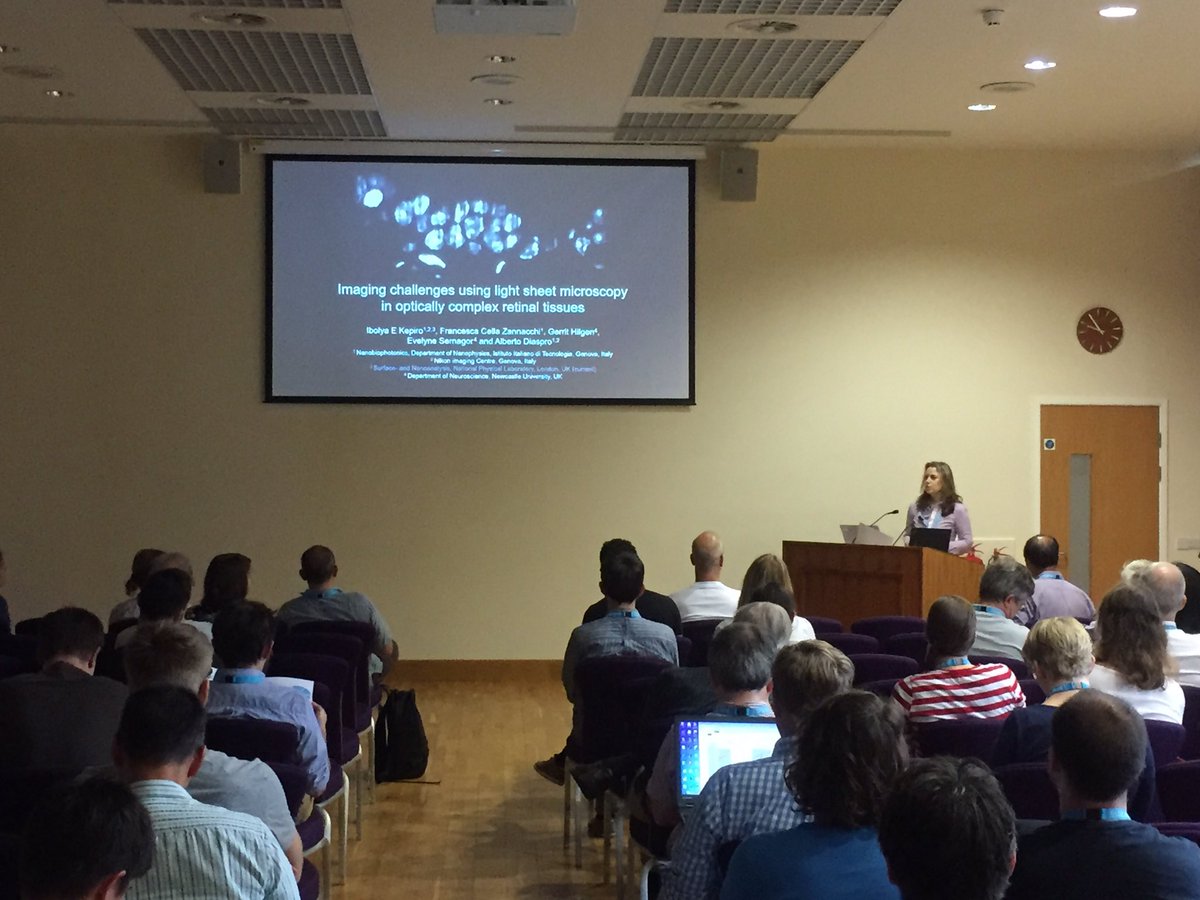 shef_screening's tweet photo. #lsfm2016 challenges of the light sheet in retinal tissue research by Ibolya Kepiro @IITalk https://t.co/ryZCMf5xsu
