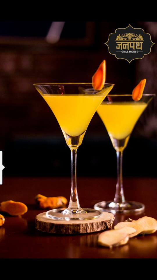 JanpathGrill's tweet photo. Ever imagined going Indian with your Martinis, try our very own concepted HALDITINI :P #JanpathGrillHouse https://t.co/1nmcmS0IHG