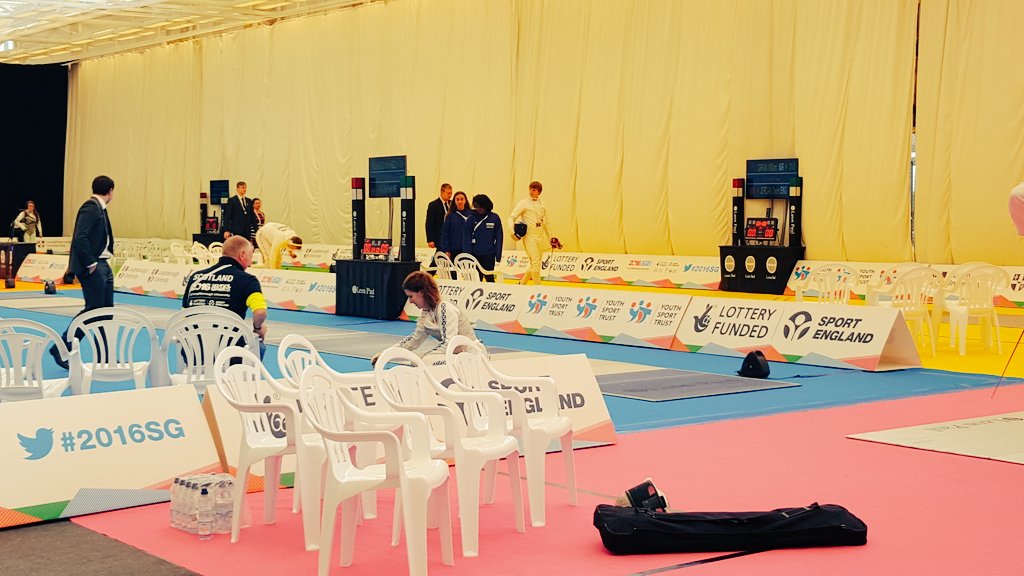 Top scorers here at Fencing 😉 #2016SG