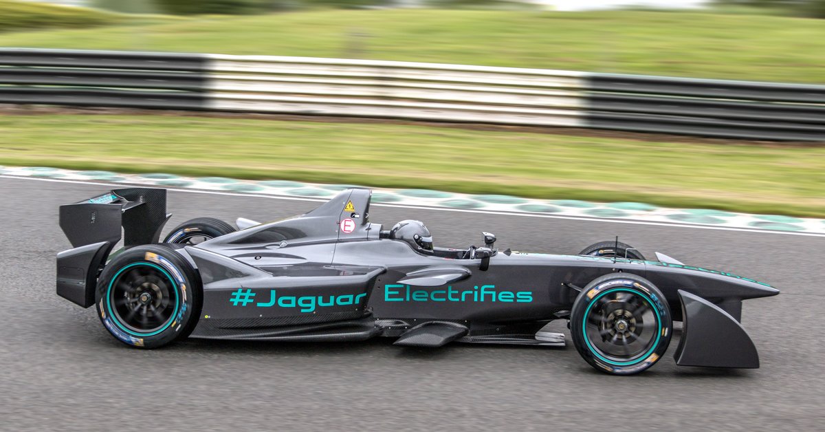 Ready to race. Ready to electrify the senses. #JaguarElectrifies #FormulaE