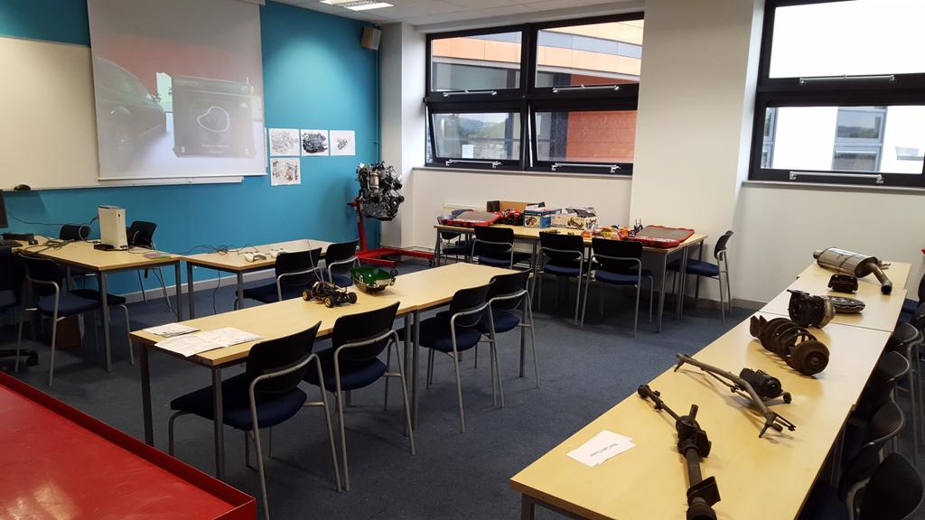 Alincolntutor's tweet photo. Automotive team ready for @MaccCollegeNews open day. Please come and talk to us about our courses. #makeitmacc https://t.co/gGQbJ92q20