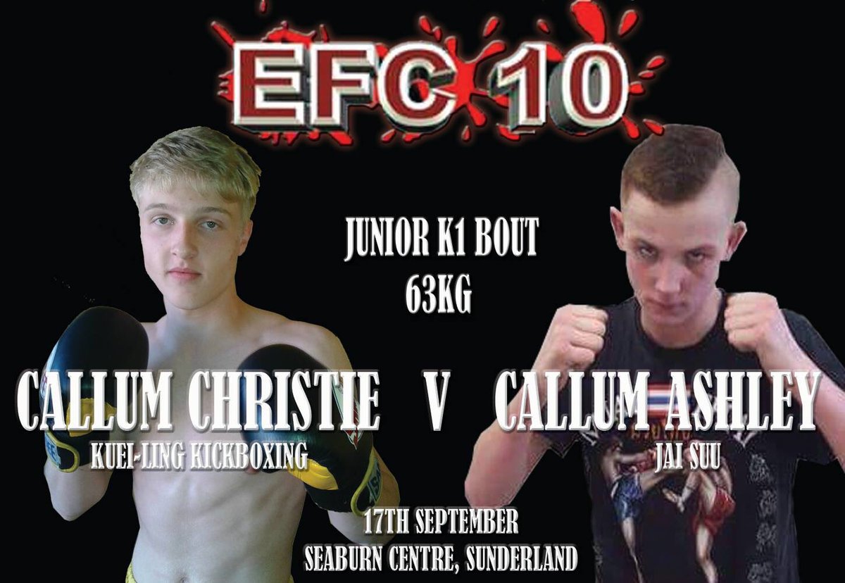 Callum Ashley's next outing! This ones a rematch that was asked for straight after the first fight! @_MMAHUB