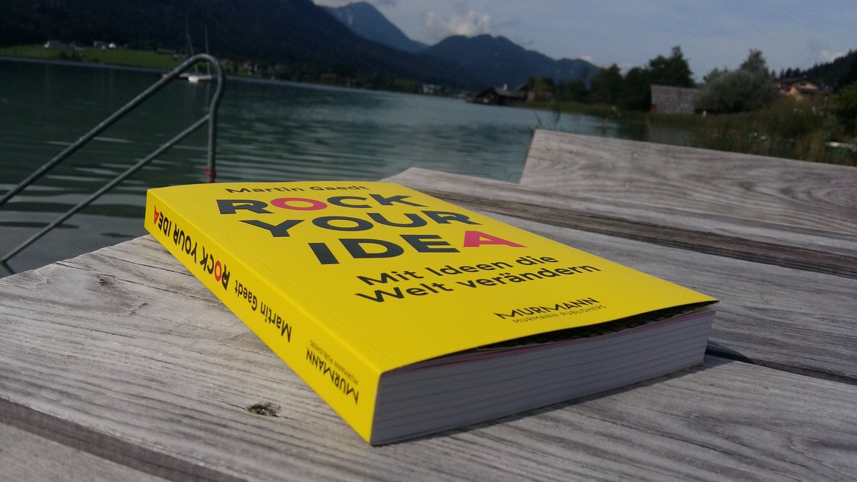Urlaubslektüre von <a href="/MartinGaedt/">Martin Gaedt 4 TAGE WOCHE</a> #rockyouridea