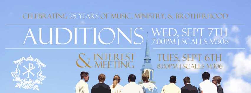 wfuchirho's tweet photo. Auditions are just around the corner! Come on out to Scales M306 at 7. We hope to see you there! https://t.co/zczS0vcVtn