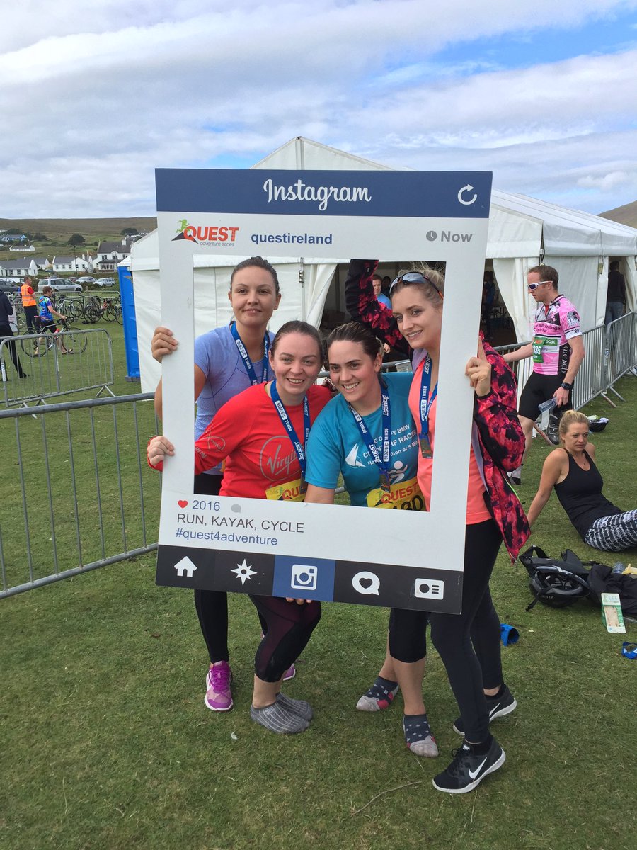 QuestIreland's tweet photo. Winding down at #QuestAchill 2016, see you at the Fancy Dress Party at 9pm in Gielty's! https://t.co/oeu3S29t0L