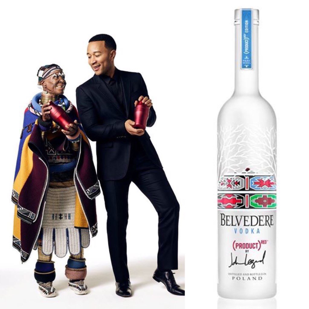 Belvedere x (RED) Share 2016 #MakeTheDifference Campaign ft. John Legend &  Esther Mahlangu