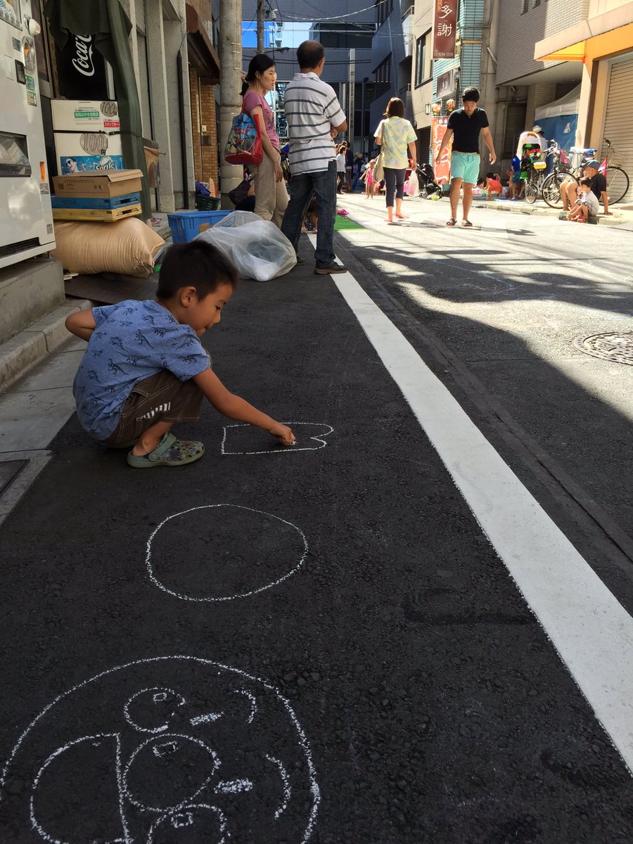 世田谷区児童館 非公式アカウント Tokyo Playさん他主催の プレイストリート 防災イベントにお邪魔しました 子どもも大人もみんな楽しそうなのが印象的でした ๑ 神田 道遊び Tokyoplay T Co 4cdlo2on1g