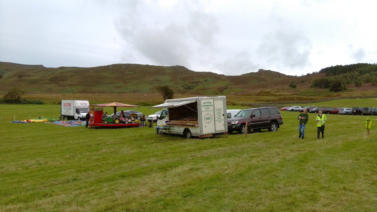 HarbottleShow's tweet photo. Children's rides going up at Harbottle Show - come for a great day out @ynorthumberland #NorthEast #Northumberland https://t.co/82wvilVnD3