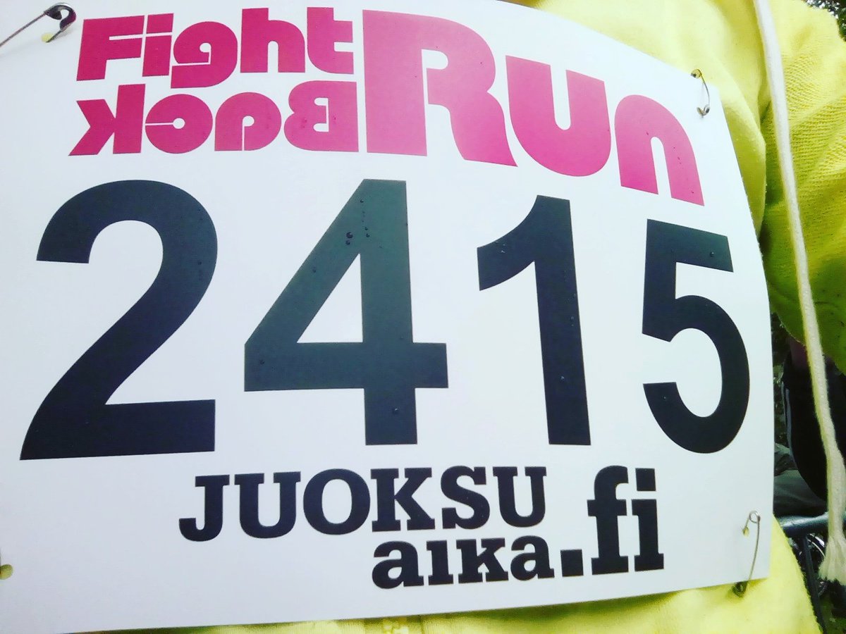 TerhiLintu's tweet photo. Ready to run! #fightbackrun2016 #pekkahyysalo #turku #teamfightback https://t.co/B5VNeuY7vX