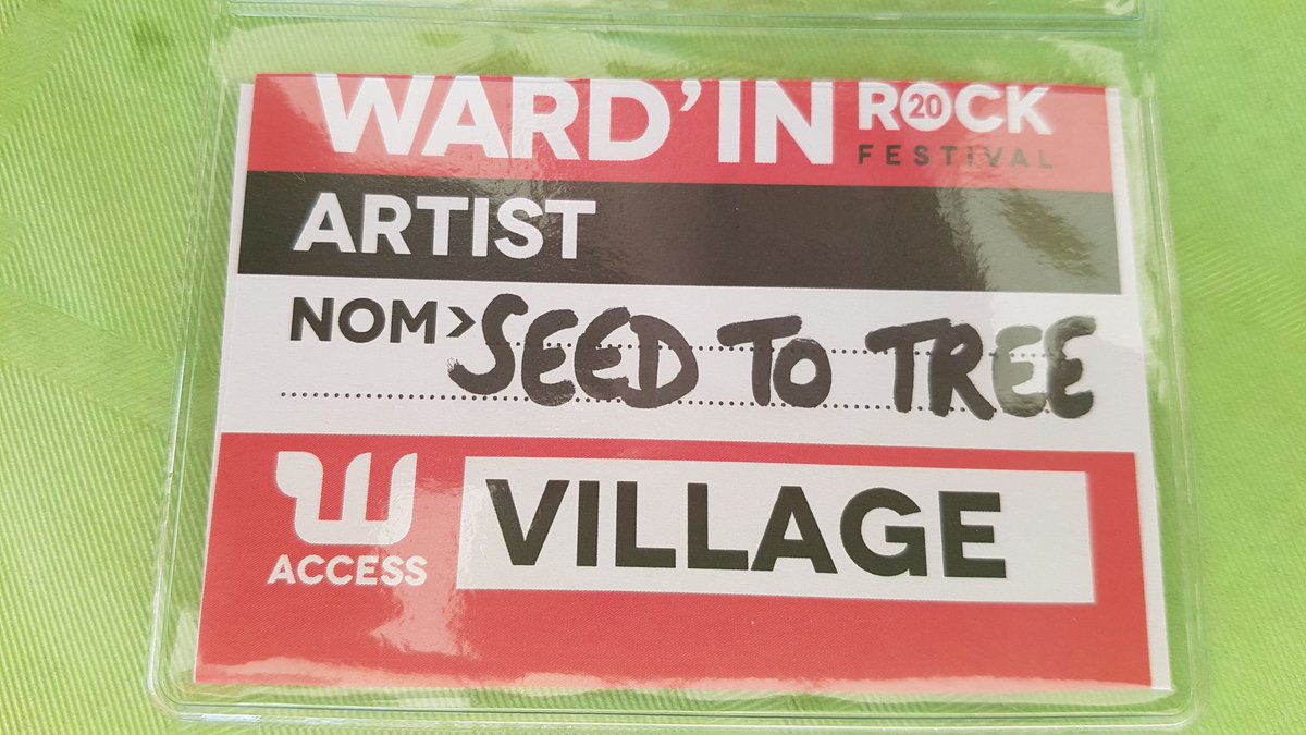 seed_to_tree's tweet image. You can visit the #SeedToTree village at @WardinRock Festival. ;-)