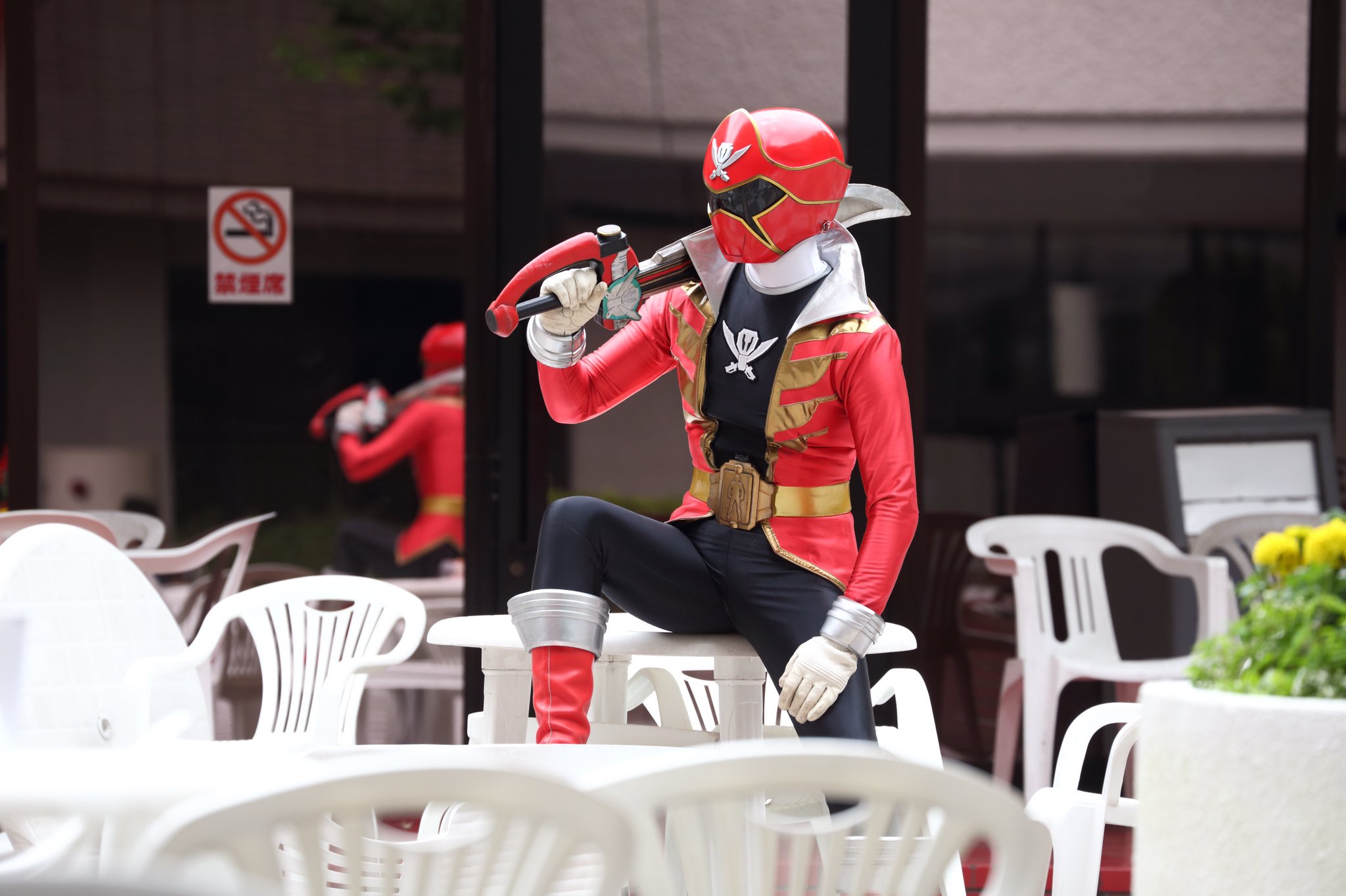 海賊戦隊ゴウカイレッド一式　コスプレ　プロップ 海賊戦隊ゴーカイジャー ゴーカイレッド - コスプレイヤーズ