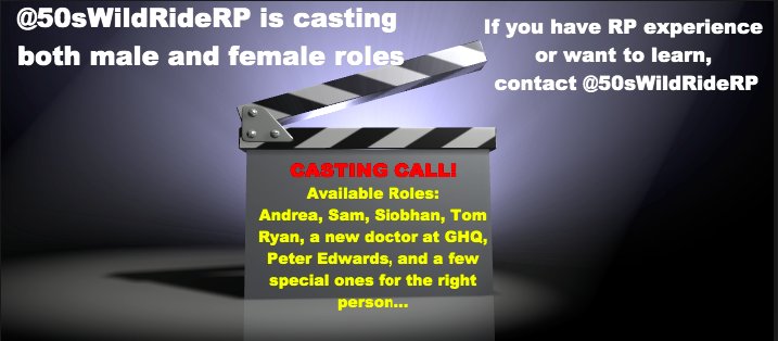 Fifties Wild Ride RP (@50swildriderp) on Twitter photo 