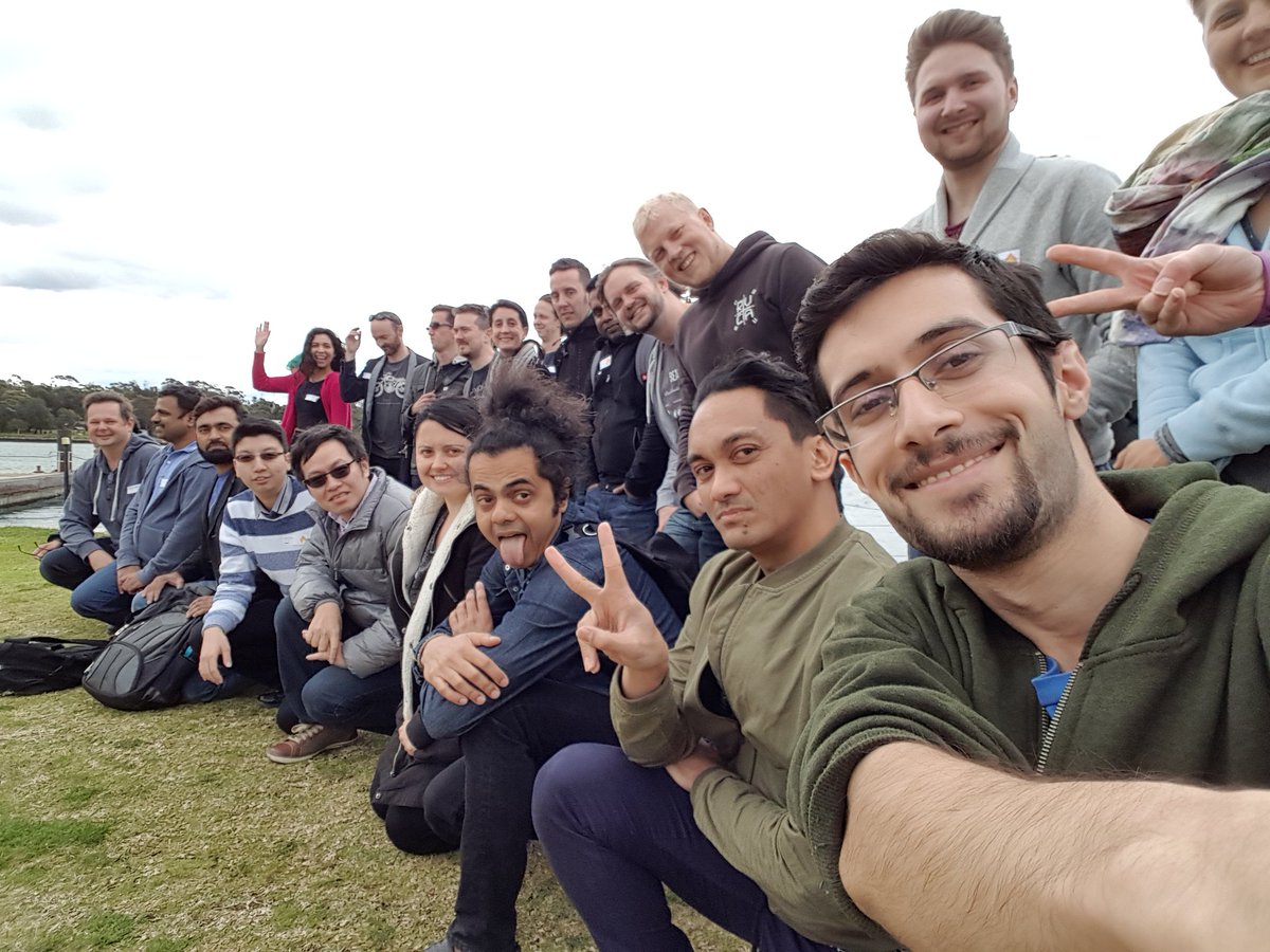 Wrapping up a great day with great people of #DrupalGlamp. Thank you <a href="/DrupalSydney/">Drupal Sydney</a>. #LoveYourCommunity #LoveYourWork