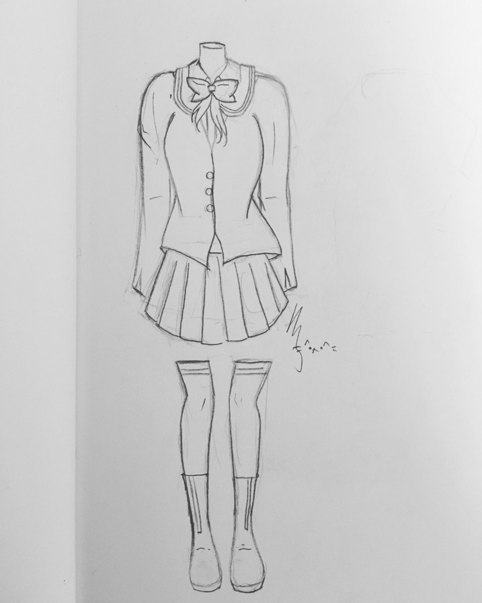Dictation superstition Green beans tyhl_ sur Twitter : "Practicing drawing school uniform 😊 *no reference used #anime #drawing #animedrawing #schooluniform #doodle #sketch https://t.co/t0rUc9s7B7" / Twitter Dictation superstition Green beans tyhl_ sur Twitter : "Practicing drawing school uniform 😊 *no reference used #anime #drawing #animedrawing #schooluniform #doodle #sketch https://t.co/t0rUc9s7B7" / Twitter