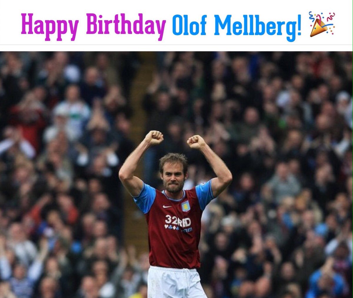 EverythingAVFC_'s tweet photo. Happy birthday to Olof Mellberg! #avfc 💜💙🎉 https://t.co/LSLm2AvcWe