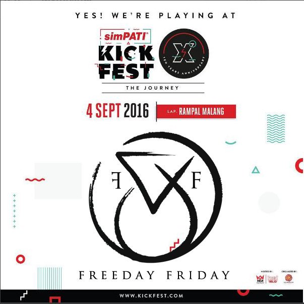 Besok ramein <a href="/KICKMLG/">KICKMLG</a> <a href="/kickfest/">KICKFEST</a> jam 6 malam. Ayoin !!!!