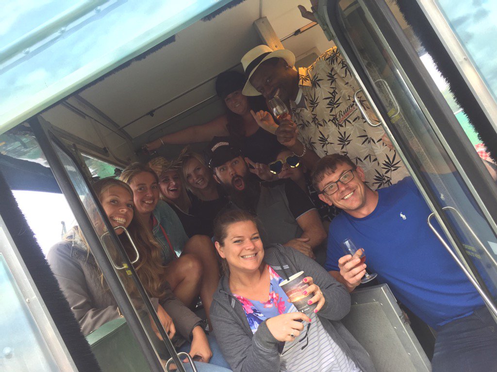 #RumBus special shout out to the staff and strangers who joined us