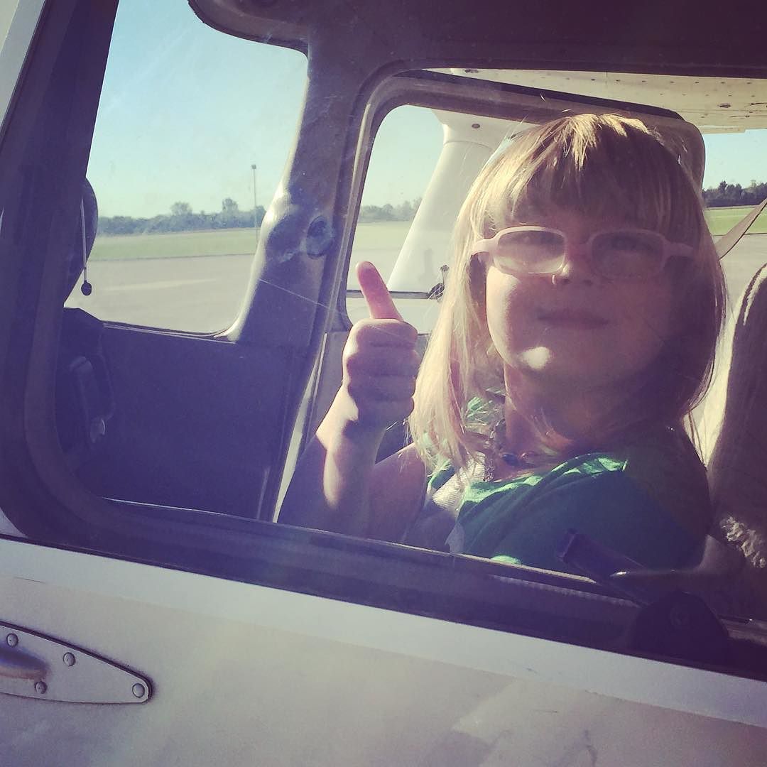 flight1org's tweet photo. Courageous Flier Autumn Rose is ready for takeoff! #aviators #ratherbeflying #avgeek #Indy https://t.co/b4899YK1cm