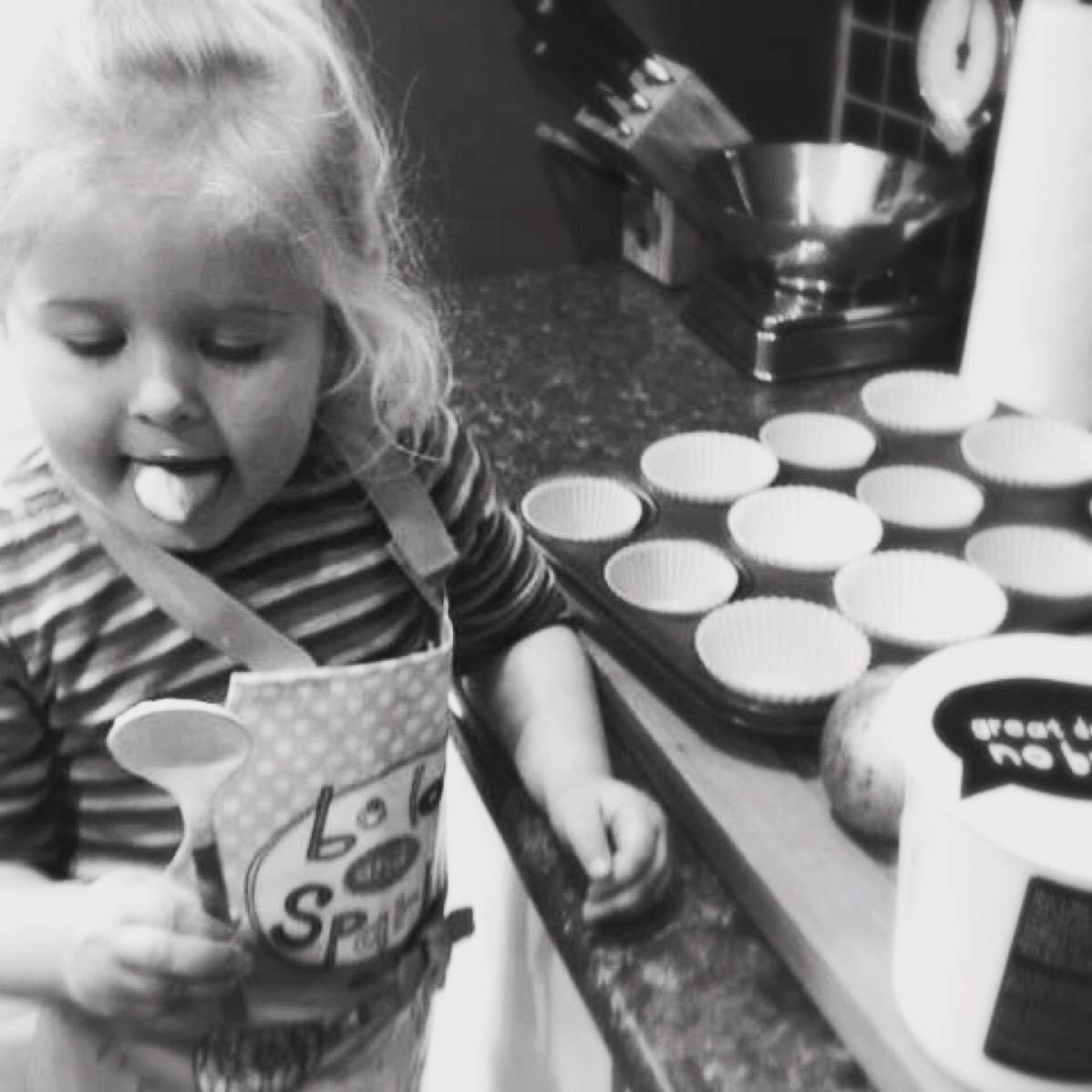 #fathersday : it’s the simple signs of love, like a spot of early mornin’ baking, that count the most };8