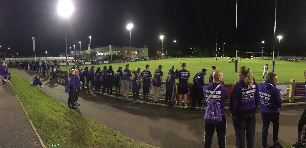 A long couple days for our #IF vols. All together after the celebration event supporting the 7s <a href="/_SchoolGames/">School Games National Finals</a>