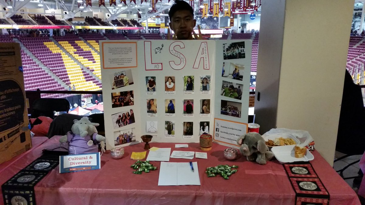 LSAminnesota's tweet photo. Come visit us at Explore U happening at Mariucci Arena, from now until 4:30pm! https://t.co/nW2sMtqwQq