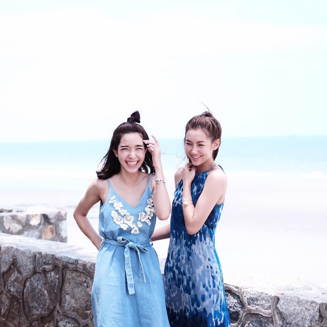 Better together 🏝 <a href="/momonchanoks/">Mo Monchanok</a> #mysweetiepiebabies snapped by sweetie @padpudd 💓