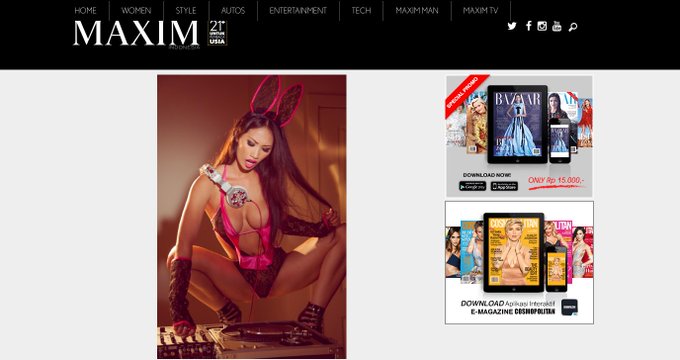 Maxim Indonesia <3 @MAXIM_IDN #maxim #angievuha https://t.co/itSfJWfdLF<a href="/tag/maxim"class="tags">#maxim</a><a href="/tag/angievuha"class="tags">#angievuha</a>