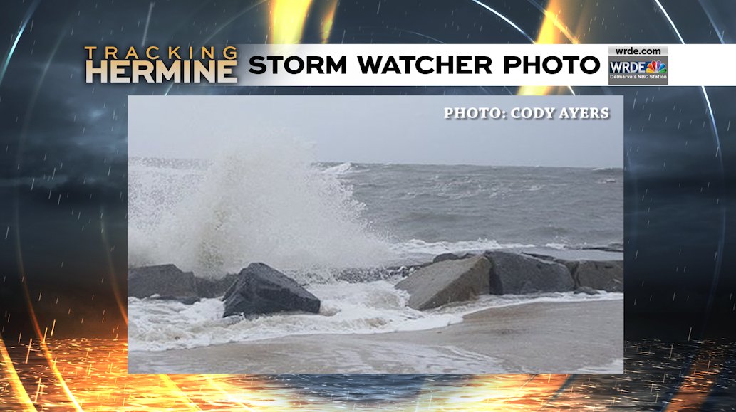 Cody Ayers captured the waves at the Cape Henlopen State Park