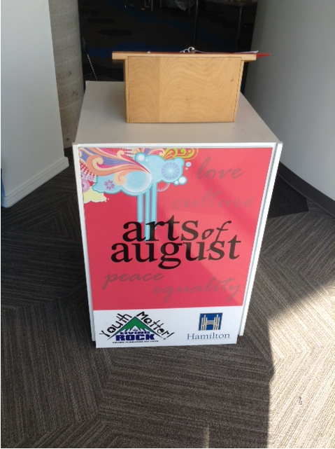 HamiltonLibrary's tweet photo. The young people have spoken. #ArtsofAugust display on Gallery 4 Annex until Sep 30. Central Library, 4th Floor. https://t.co/xtPMYCRG3C