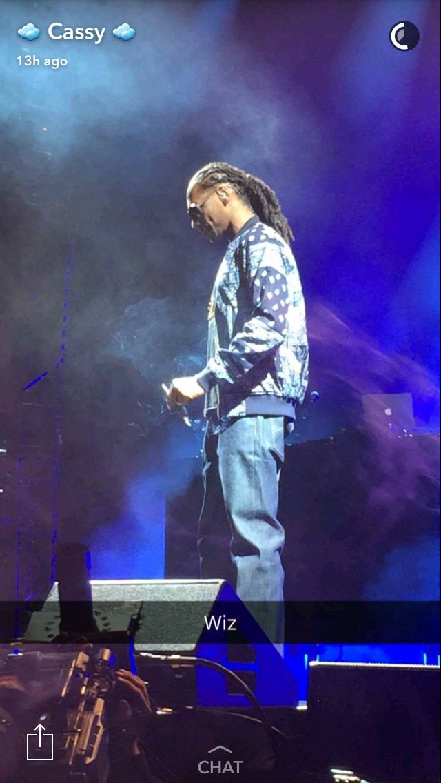 When you go to see snoop dogg but don't know who snoop dogg is. #wiz