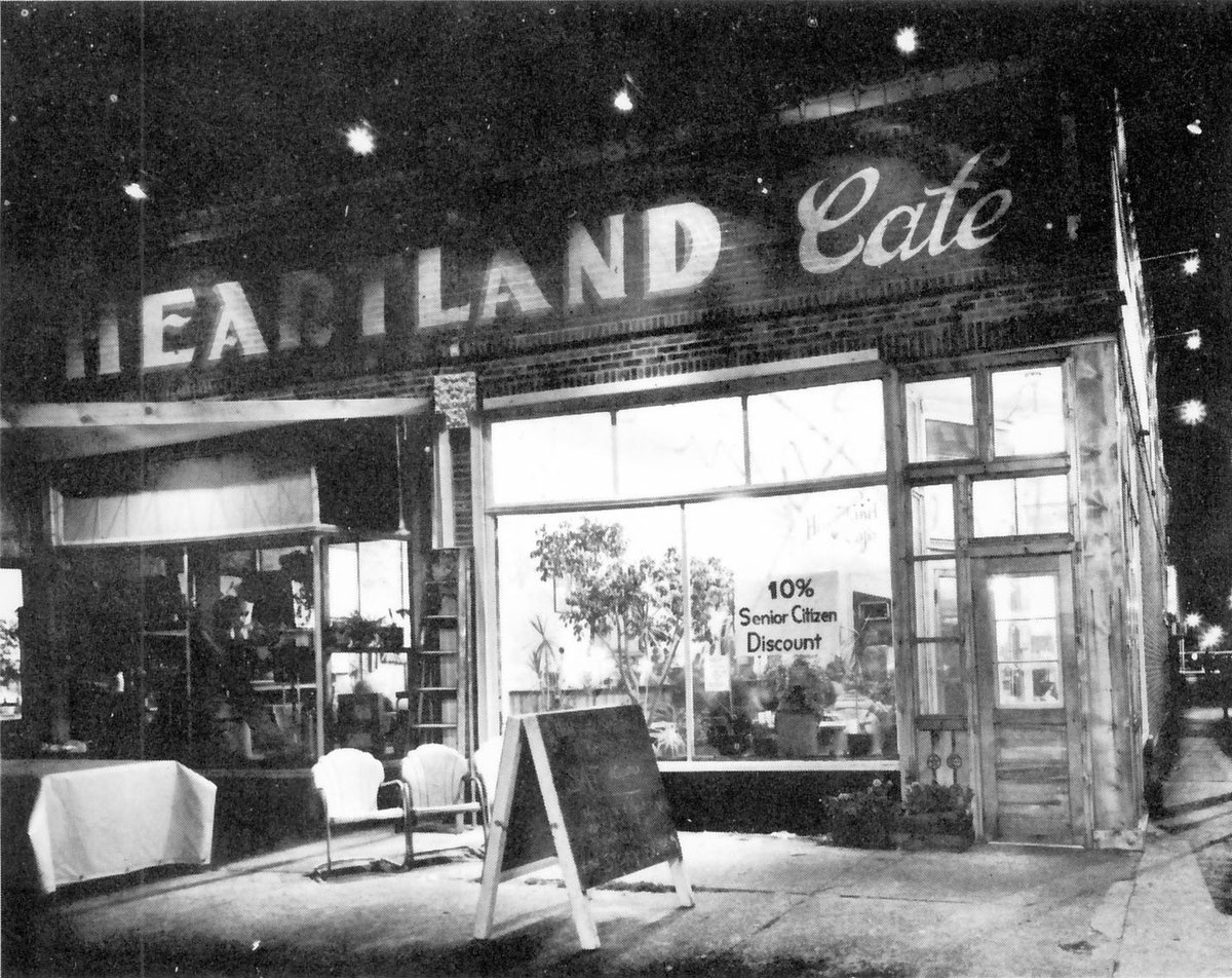 Just found a very early photo of <a href="/HeartlandCafe/">Heartland Cafe</a> ! Any guesses on when this was taken? :-) #RogersPark