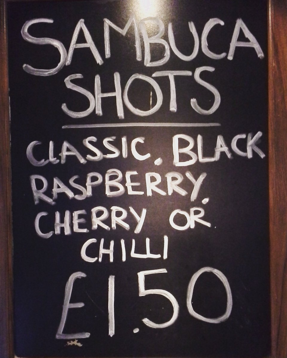 HarrisonsCB's tweet photo. The special for tonight only! Dare to try the chilli? 🔥🔥 #SaturdayNight #sambuca #shots #chilli #Nantwich https://t.co/1ycigZlbCQ