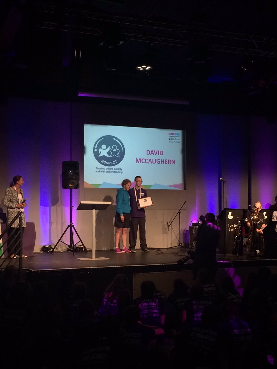 Massive congrats to <a href="/Belfast_IF/">Belfast_IF</a> young leader David for his 'Respect' award  Reppin IF to the fullest 🙌🏾