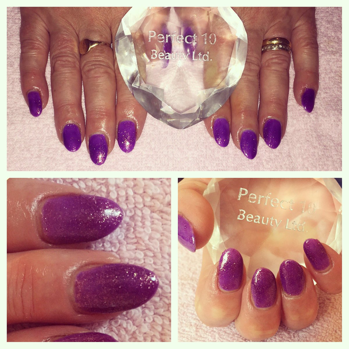 charleyhodge89's tweet photo. #acrylicnails #purple💜 #naillove #naillife #naillicious #perfect #10 #beauty #ltd #2016 https://t.co/B728VPzRLu