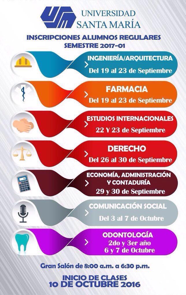 CECOSSMA_USM's tweet photo. Información #inscripciones #USM https://t.co/DNWOVpfmUC