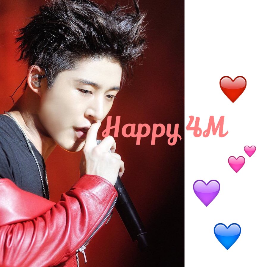 _____KXJEN's tweet photo. @_ @km___hb

     happy 4m

ㅤ https://t.co/8aAuViSA5F