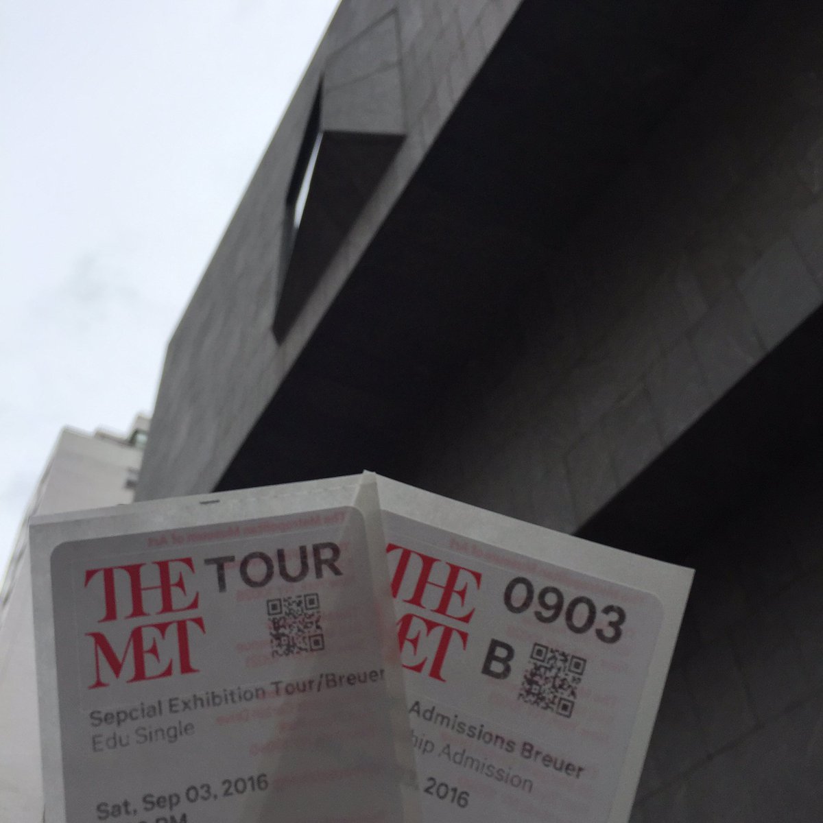 museummornings's tweet photo. Got my tix for @metmuseum "Unfinished" gallery talk! C u there! #MetUnfinished #MetBeuer #museum #nyc https://t.co/D3guUDaQ89