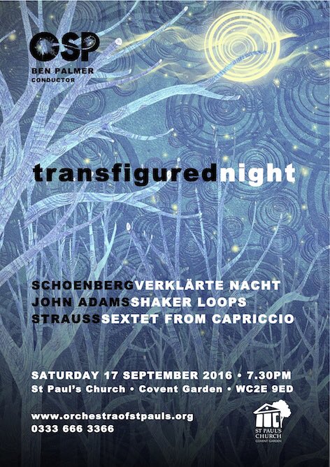 Our season opens 2 wks today with Shaker Loops, the Sextet from Capriccio & Verklärte Nacht! orchestraofstpauls.org/events/transfi…