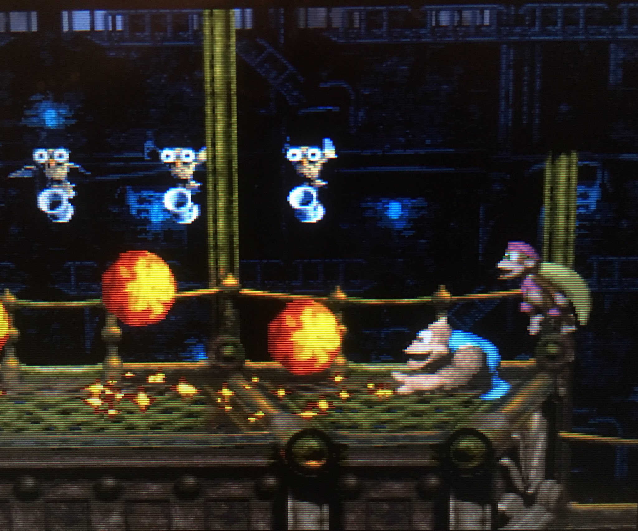 どせいヨッシー 10 2 3 Tgs21のゲーム音楽オーケストラ スーパードンキーコング3 ステージ1の ファイヤーボール カービン カービンが随時火の玉を発射するのでタイミングよく避けて行こう こっからステージ難易度が上がっているのを感じ どせいヨッシー 10 2 3 Tgs21のゲーム音楽オーケストラ スーパードンキーコング3 ステージ1の ファイヤーボール カービン カービンが随時火の玉を発射するのでタイミングよく避けて行こう こっからステージ難易度が上がっているのを感じ