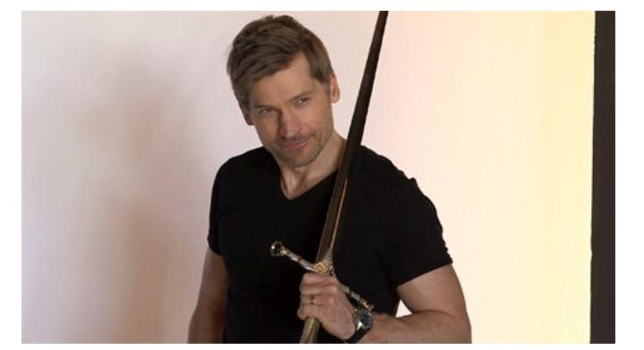 Jaimes_girl_GoT's tweet photo. Happy #SexySaturday with #NikolajCosterWaldau :) What can I say, the man looks good holding a sword #HeartSlayer ;) https://t.co/h81tSUbBBe