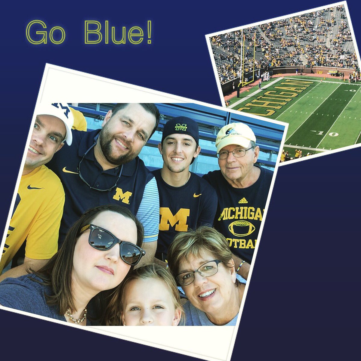 Opening day @michiganfootball #bighouselive